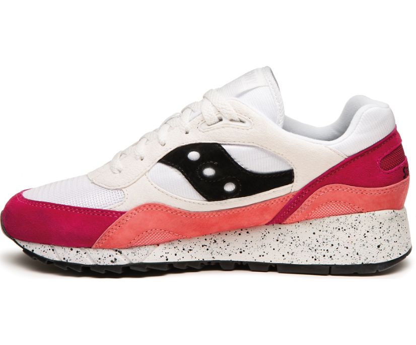 Saucony Shadow 6000 Women's Originals White / Coral | Canada 074CTVE